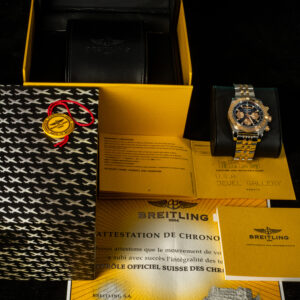 Breitling Chronomat 44 Gold Bezel B+P - Image 2