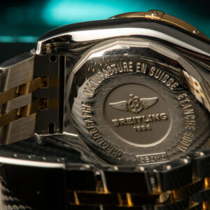 Breitling Chronomat 44 Gold Bezel B+P - Image 18
