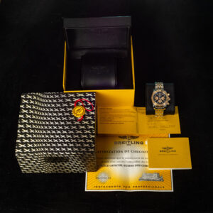 Breitling Chronomat 44 Gold Bezel B+P - Image 22