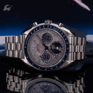 Omega Speedmaster Moonphase Meteorite B+P Like New