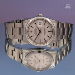 Rolex Datejust Oyster Perpetual 16200 B+P Men's Silver Dial - Image 3